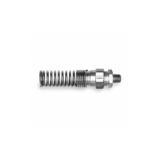 Male Connector Fitting 1/4-18 Brass MPN:2ZJG2