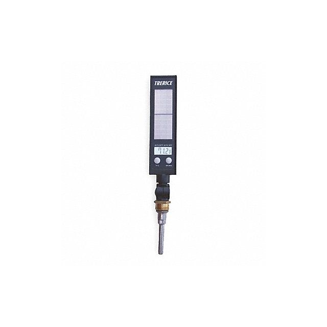 Digital Solar Powered Thermometer Blue MPN:SX9140305