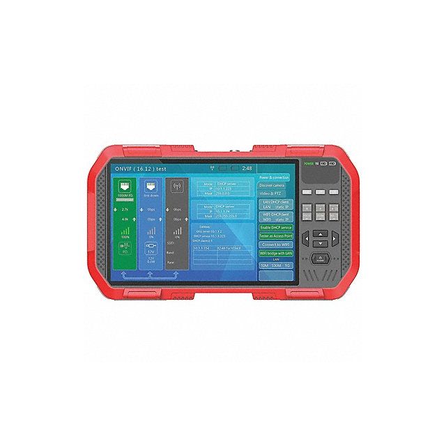 IP and HD Camera Tester Gray/Red Plastic MPN:8075