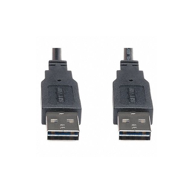 Reversible USB Cable Black 3 ft. MPN:UR020-003