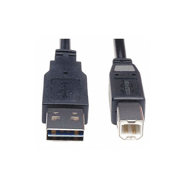 Reversible USB Cable Black 3 ft. MPN:UR022-003