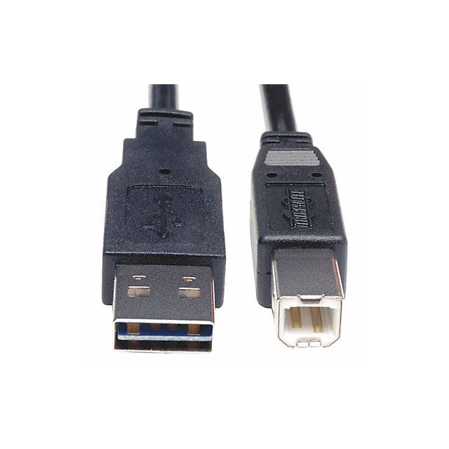 Reversible USB Cable Black 10 ft. MPN:UR022-010