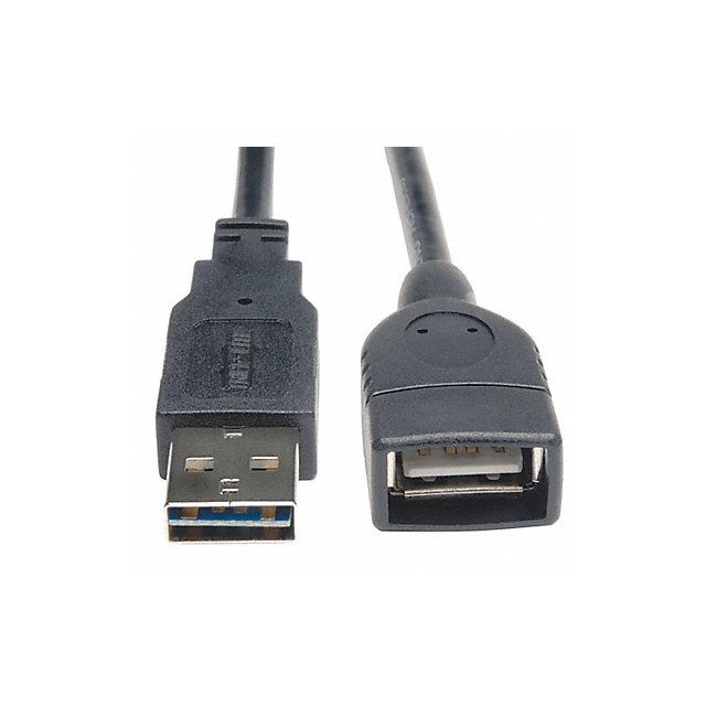 Reversible USB Extension Cable Blck 6 ft MPN:UR024-006