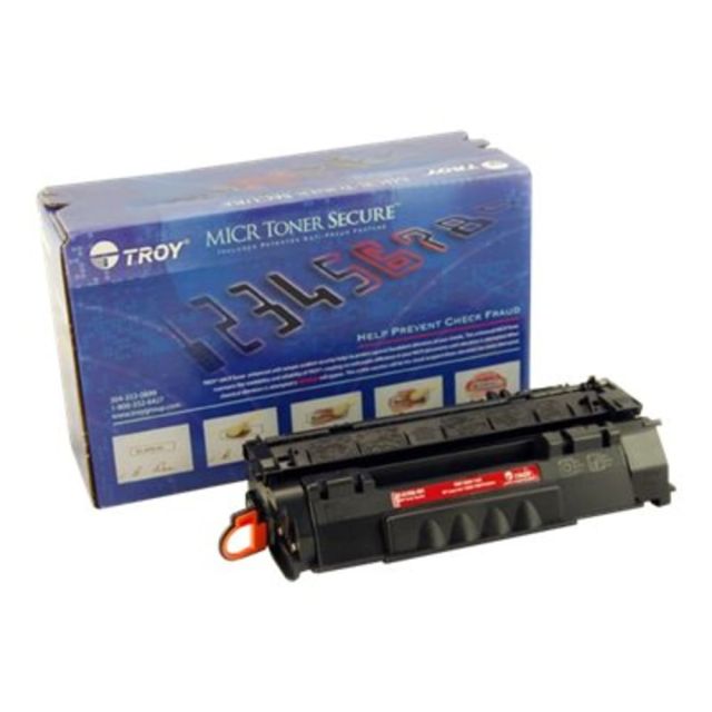 TROY MICR Toner Secure 1320/1160 - Black - compatible - MICR toner cartridge (alternative for: HP Q5949A) - for HP LaserJet 1160, 1160Le, 1320, 1320n, 1320nw, 1320t, 1320tn; MICR 1320, 1320tn MPN:02-81036-001
