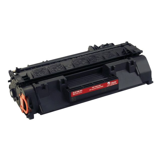 Troy Remanufactured Black Toner Cartridge Replacement For HP 05A, CE505A, TRS0281500001 MPN:02-81500-001