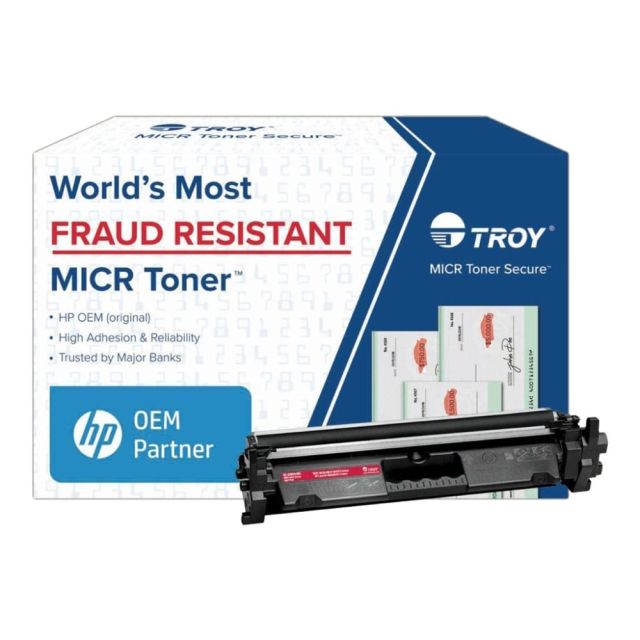 TROY MICR Toner Secure - High Yield - black - compatible - MICR toner cartridge - for MICR M203dw MPN:02-82029-001