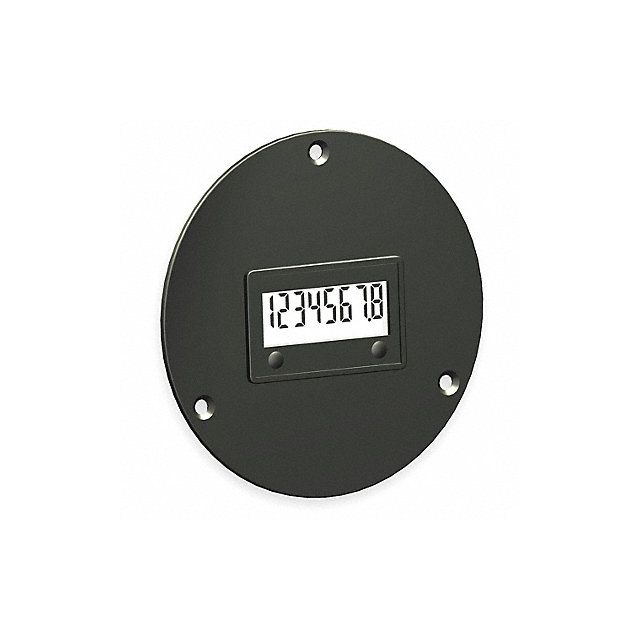LCD Hour Meter 3-Hole 2.87 in Flange MPN:3410-1000