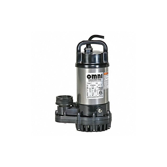 Corrosion Resistant Sump Pump 1/5 HP MPN:OM3