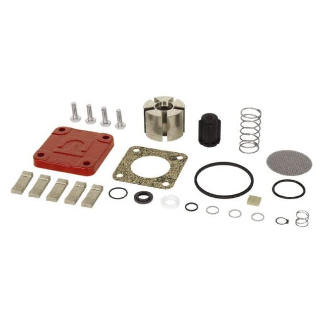 Diaphragm Pump Repair Part Kit: Includes (5) Bronze Vanes, Bypass Valve, Gasket, Inlet Screen, Rotor, Rotor Cover, Rotor Cover Bolts, Rotor Key, Seals & Spring, Use with All 1200C, 2400C, 4200C, 4400C & 600C Series Pumps with MFG MPN:4200KTF8739