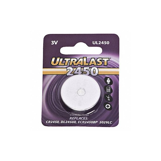 Battery 3V Lithium CR Ultralast Li MPN:UL2450