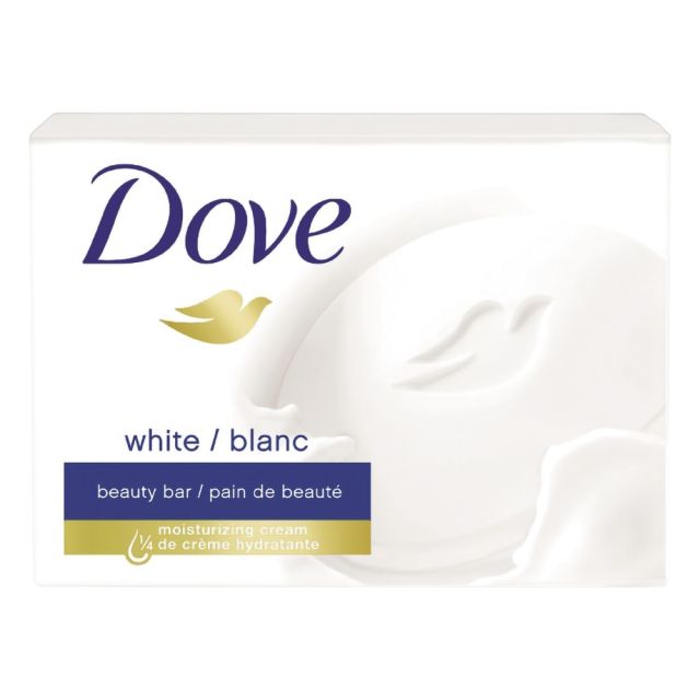 Dove White Beauty Hand Soap, Light Scent, 2.6 Oz Bar (Min Order Qty 16) MPN:61073EA
