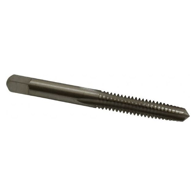 Straight Flute Tap: 1/4-20 UNC, 4 Flutes, Taper, 2B/3B Class of Fit, High Speed Steel, Bright/Uncoated MPN:6007003