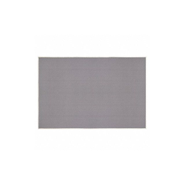Bulletin Board Fabric 48H x 72W In MPN:UV646AEZ-GREY-SATIN