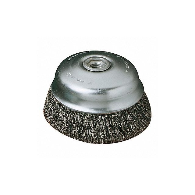 Crimped Wire Cup Brush 4 in 9000 rpm 09551 Sanding Accessories