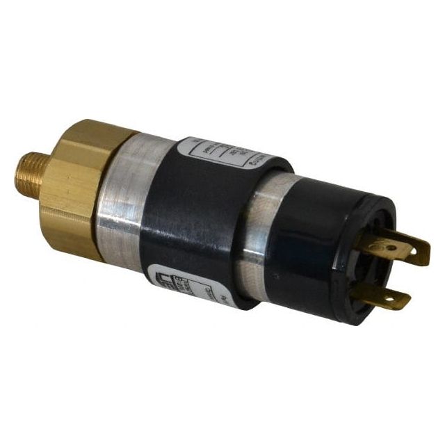 Compact, Cylindrical Pressure Switch: 10 psi to 150 psi, 1/8