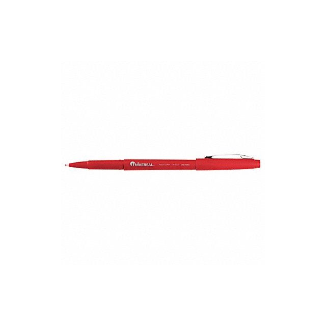 Rollerball Pens Red PK12 MPN:UNV50503