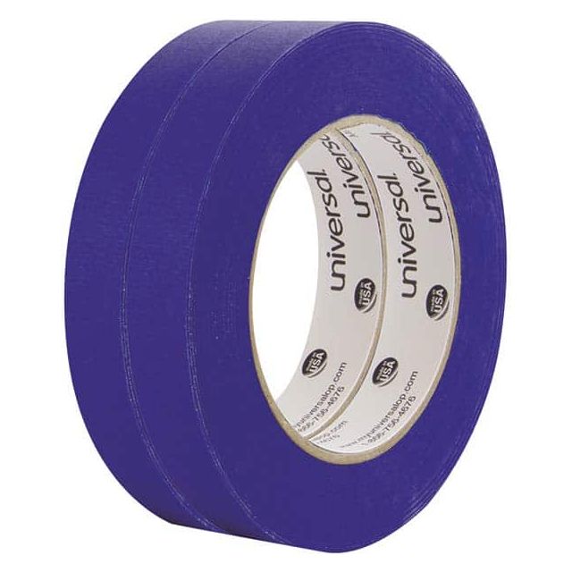 Masking Tape: 18 mm Wide, 59.93 yd Long, 5.3 mil Thick, Blue MPN:UNVPT14019