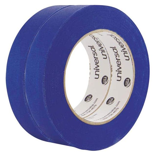 Masking Tape: 24 mm Wide, 59.93 yd Long, 5.3 mil Thick, Blue MPN:UNVPT14025