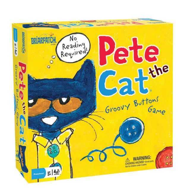 University Games Briarpatch Pete The Cat Groovy Buttons Game, Pre-K To Grade 1 (Min Order Qty 3) MPN:UG-01256