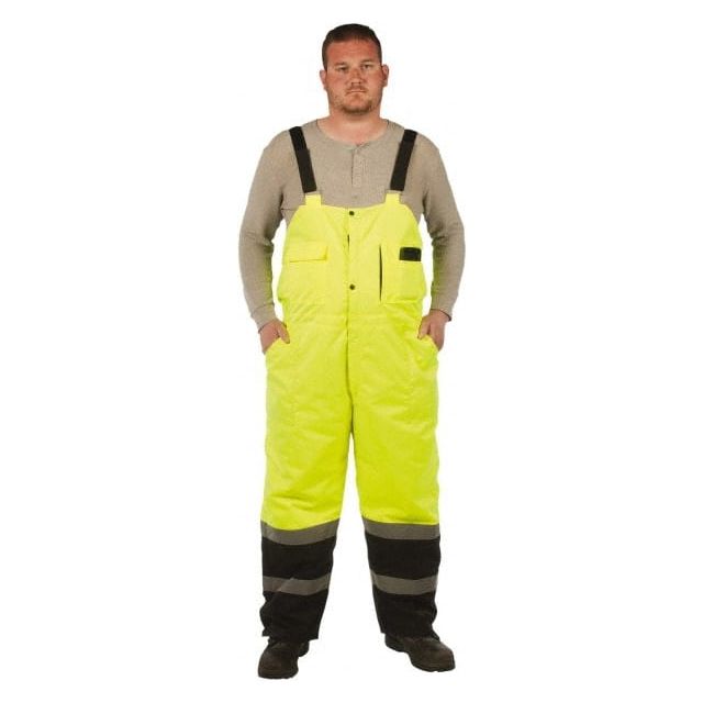 Bib Overalls: Size 3X-Large, Polyester MPN:UHV500X-3X-Y