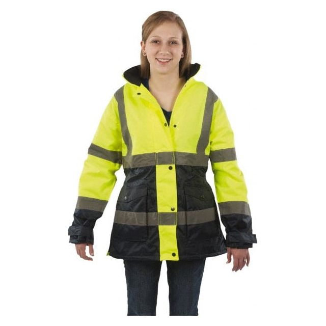Heated Jacket: Size 2X-Large, Yellow, Polyester MPN:UHV664-2X-YN