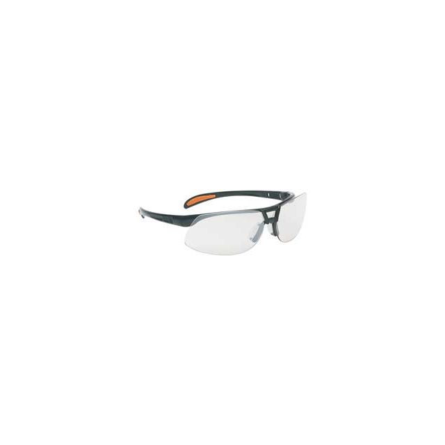 Safety Glass: Scratch-Resistant, Polycarbonate, SCT-Reflect 50 Lenses, Full-Framed, UV Protection MPN:S4202