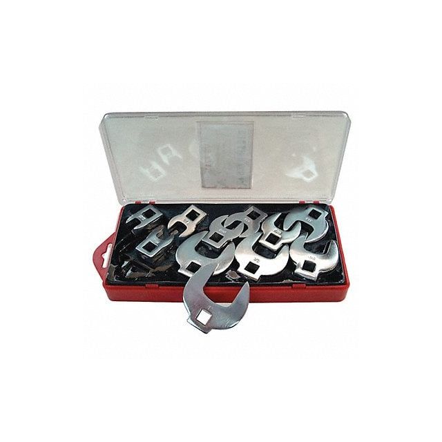 Crowsfoot Wrench Set SAE 3/8in 11 pcs. MPN:7711
