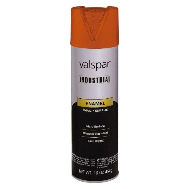 Enamel Spray Paint: Safety Orange, 20 oz MPN:465.0080007.077