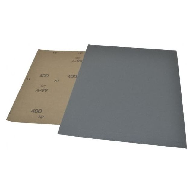 Sanding Sheet: 400 Grit, Silicon Carbide 10303-MSC Sanding Accessories