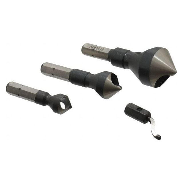 Countersink Set: 4 Pc, 5/16 to 13/16