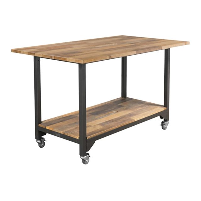 Vari Standing Conference Table, Reclaimed Wood MPN:43762