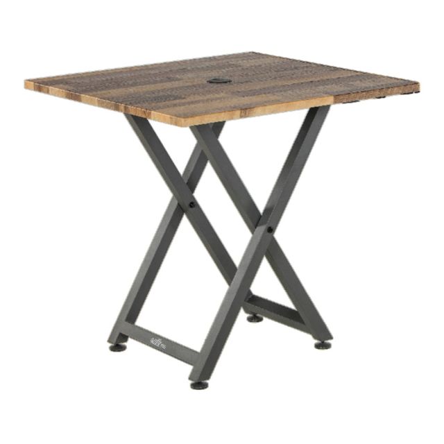 Vari Standing Meeting Table, Reclaimed Wood MPN:46190