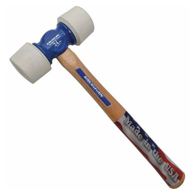 Mallets, Head Material: Rubber , Handle Material: Hickory , Tool Style: Non-Marring Hammer , Fractional Face Diameter: 1 (Inch) MPN:19515