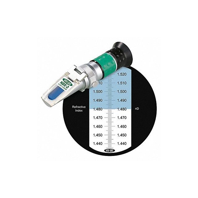 Analog Refractometer 1.435 to 1.520 nD MPN:NDX-2