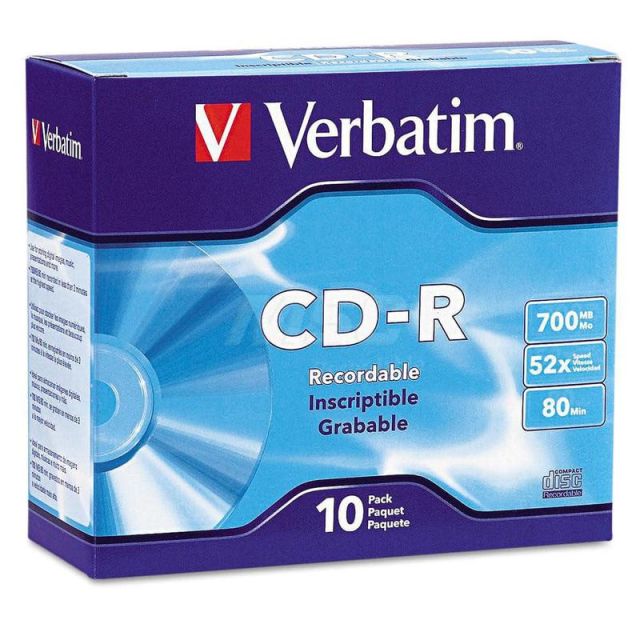 CD-R Disc: Silver MPN:VER94935