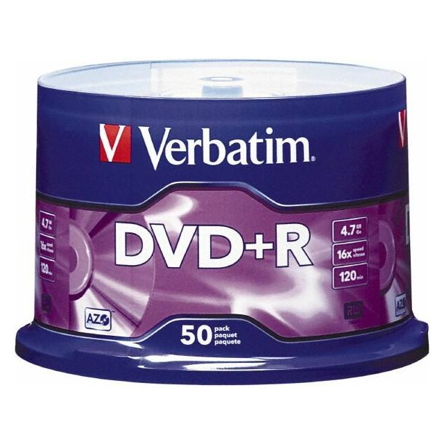 DVD+R Disc: Silver MPN:VER95037