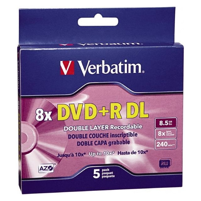 DVD+R Disc: Silver MPN:VER95311