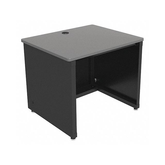 Enclosed Desk CD Series 36 W Gray Top MPN:VT1093624-01-03