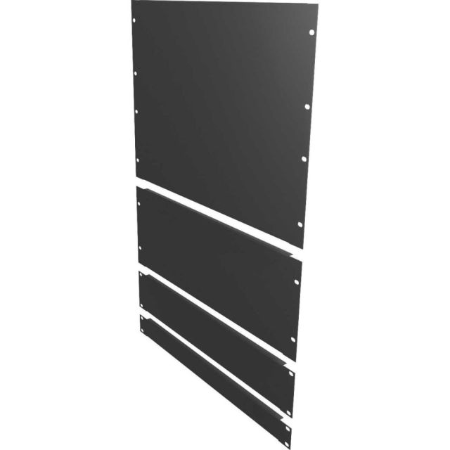 Vertiv 19in Blanking Panel Kit (1U, 2U, 4U, 8U) Black (Qty 1 ea. Size) - Metal - Black - 1 Pack - 19in Width MPN:VRA2002