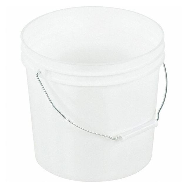 Buckets & Pails, Capacity: 3.5 gal (US), Body Material: High-Density Polyethylene, PAIL-35-PWS