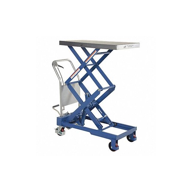 Double Hydraulic Cart 800 lb 35.5 x 20 MPN:CART-800-D-TS