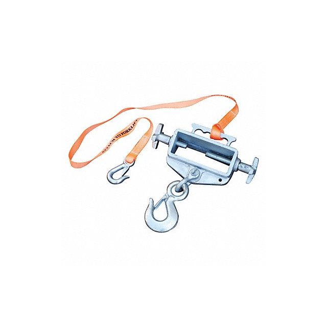 Hoist Hook Single W/Rigid Hook  Latch MPN:S-FORK-4/6-RL