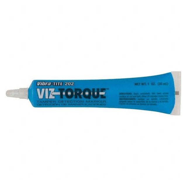 Visual Vibratory Indicator Marker: Blue, Tamperproof, Squeeze Tube Point MPN:20231