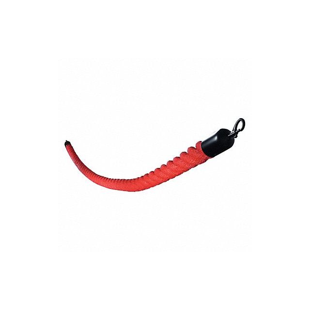 Barrier Rope 1-1/2 In x 6 ft Red MPN:843RD72SE-SB