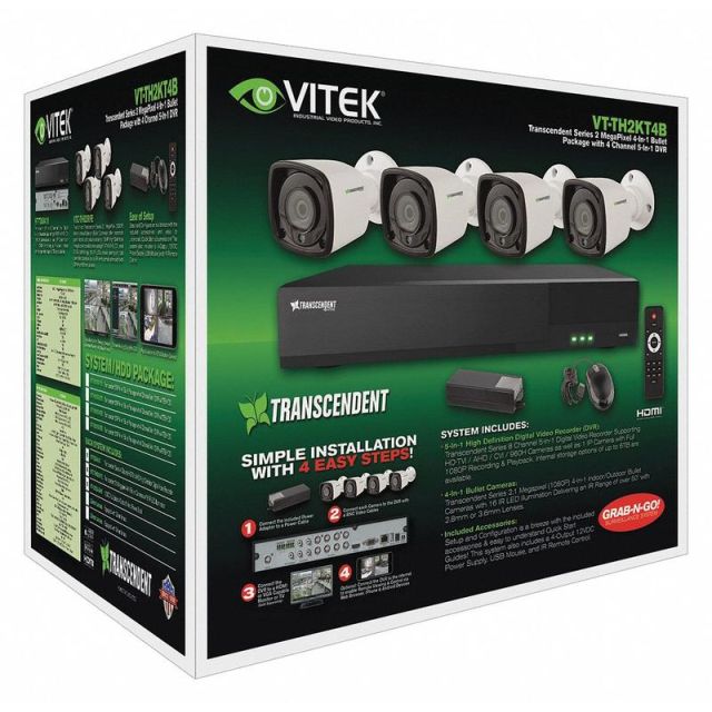 Digital Video Recorder Kit Fixed Type MPN:VT-TH2KT41TB-2