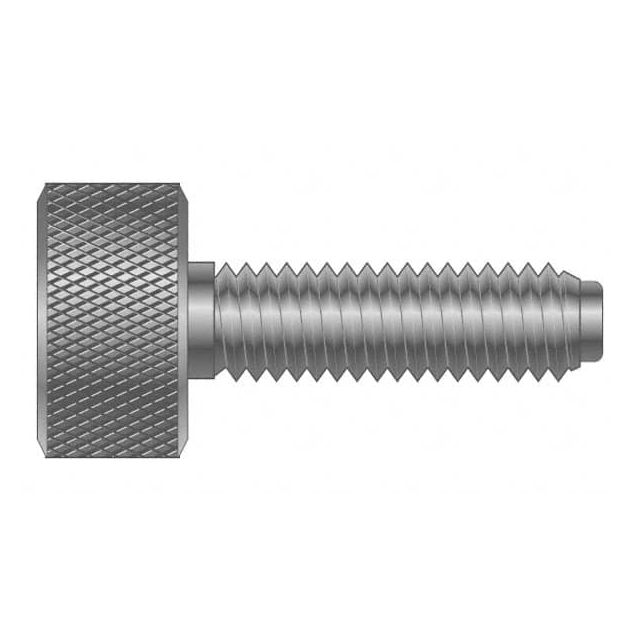 Steel Thumb Screw: #10-32, Knurled Head MPN:T102