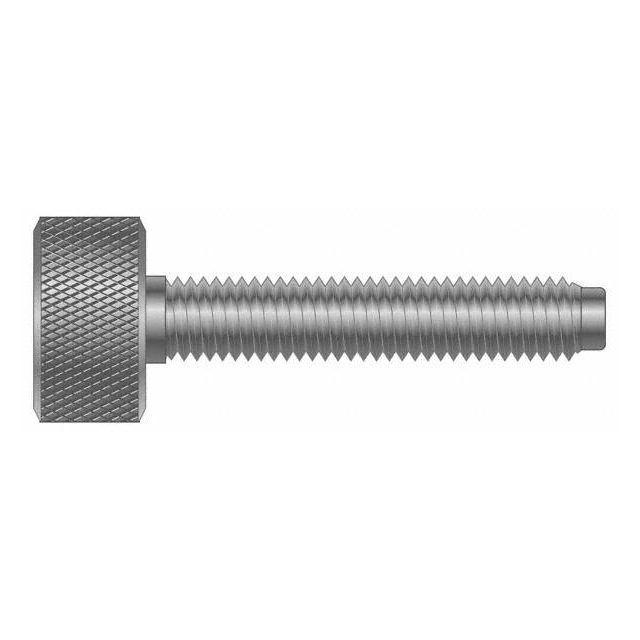 Steel Thumb Screw: 3/8-16, Knurled Head MPN:T198