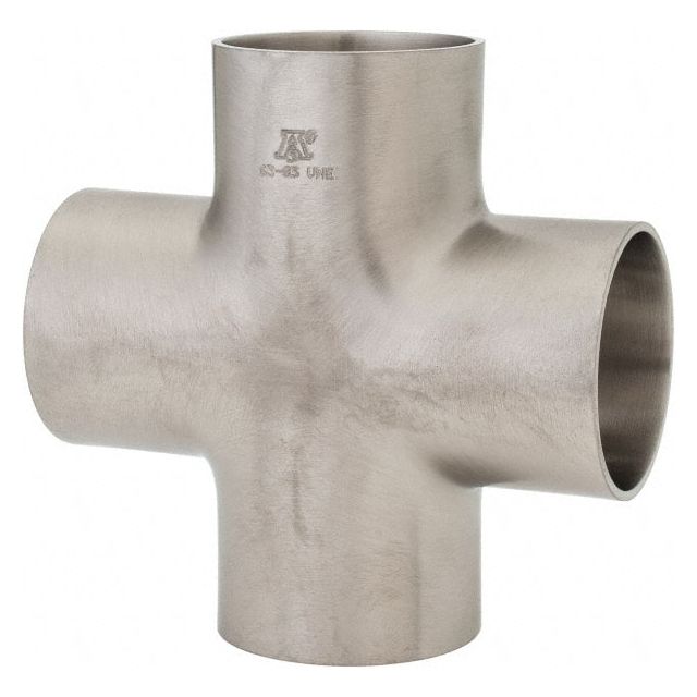 Sanitary Stainless Steel Pipe Cross: 1-1/2