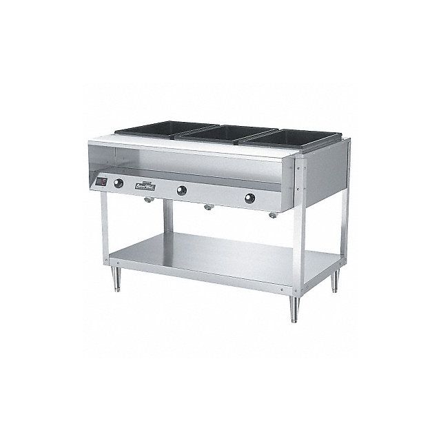 Food Table Hot 3 Full Pans H 46 1/2 MPN:38003