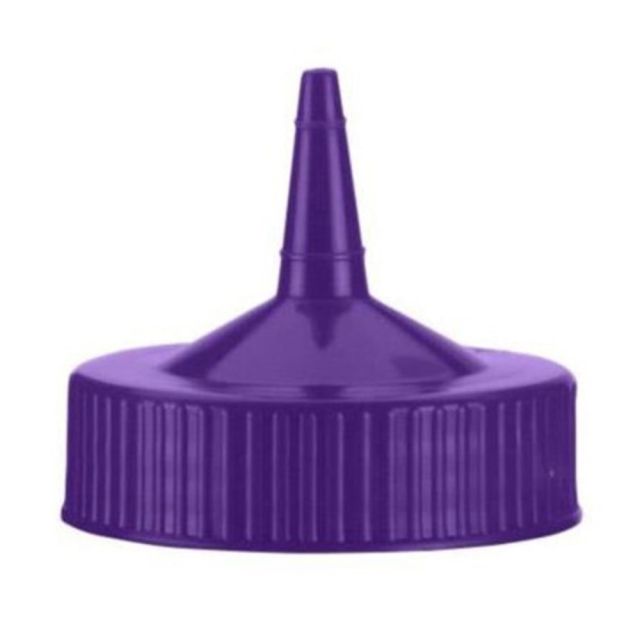 Vollrath Single-Tip Wide Mouth Squeeze Bottle Cap, Purple (Min Order Qty 13) MPN:4913-54